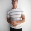 Marcello Stripe T-Shirt - White