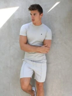 Verona Slim T-Shirt - Light Grey 8 Verona Slim T-Shirt - Light Grey -Blakely Clothing Store 2799DGREY 05D