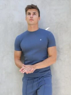 Verona Slim T-Shirt - Navy