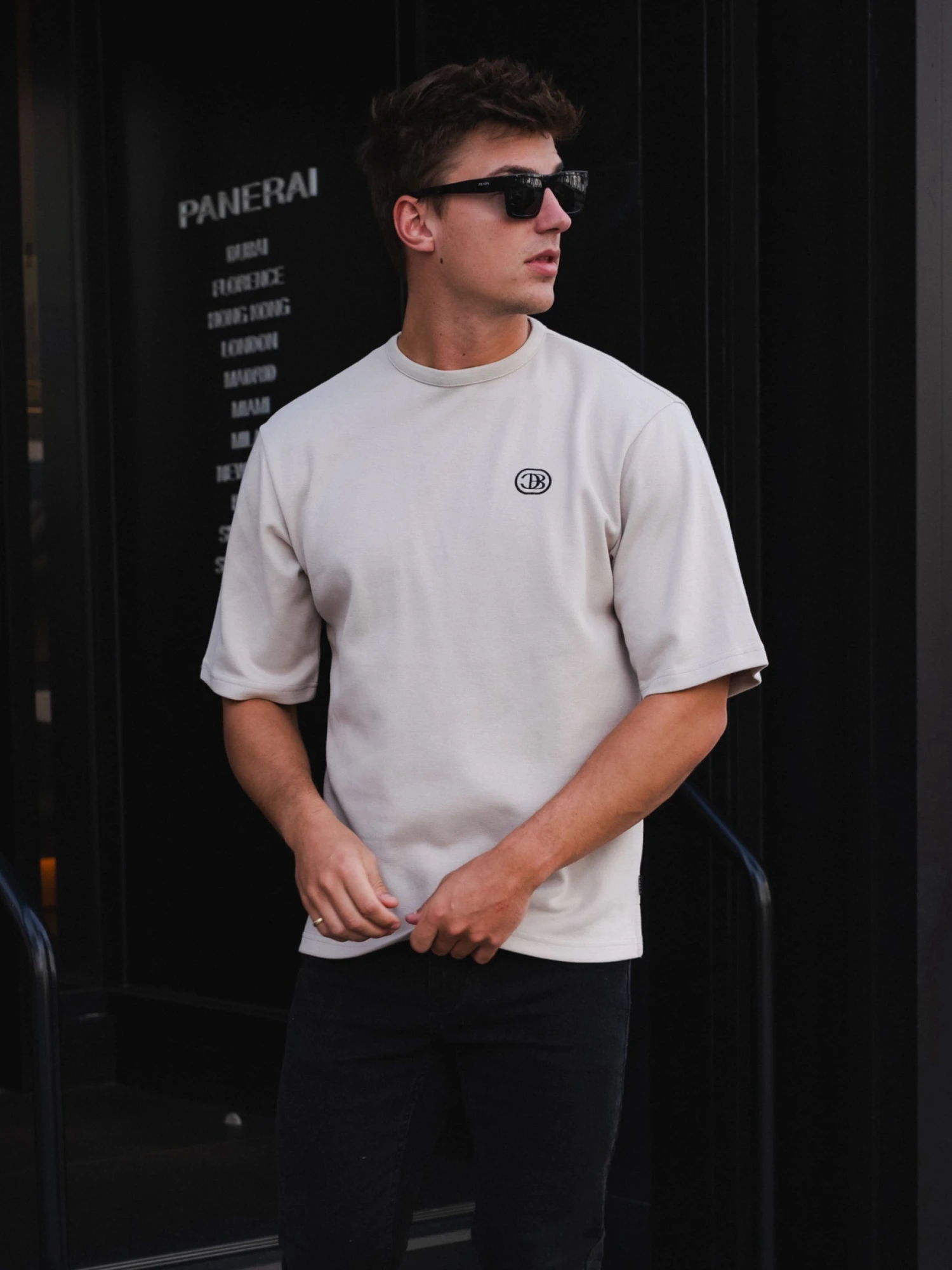 Icon Oversized T-Shirt - Light Grey 3 Icon Oversized T-Shirt - Light Grey - Image 3