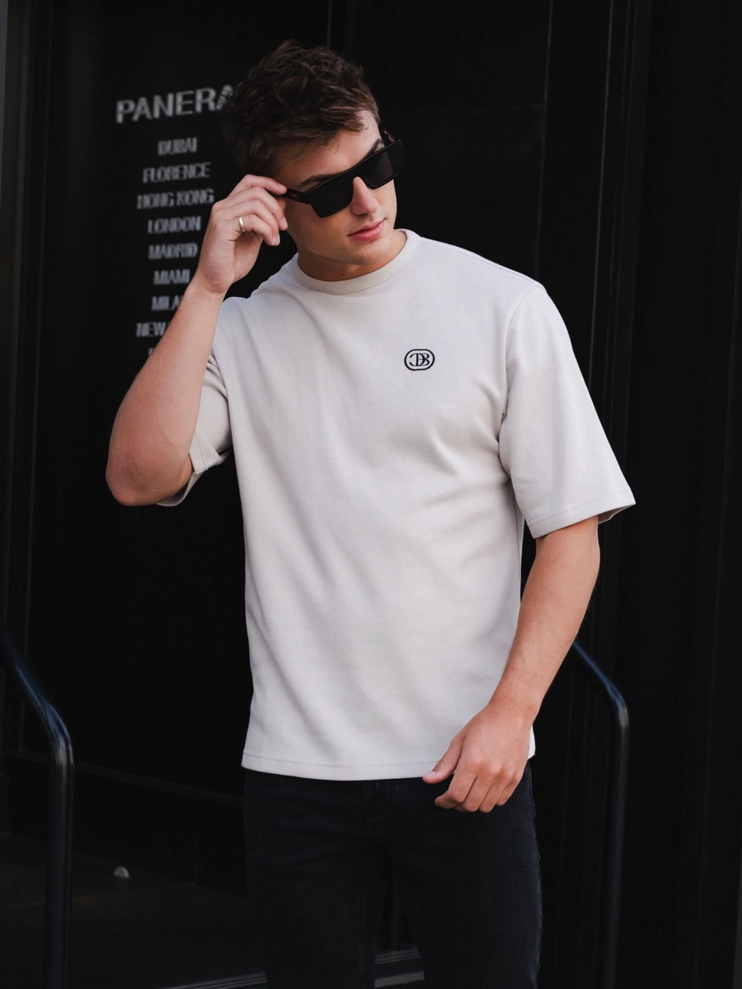 Icon Oversized T-Shirt - Light Grey 1 Icon Oversized T-Shirt - Light Grey