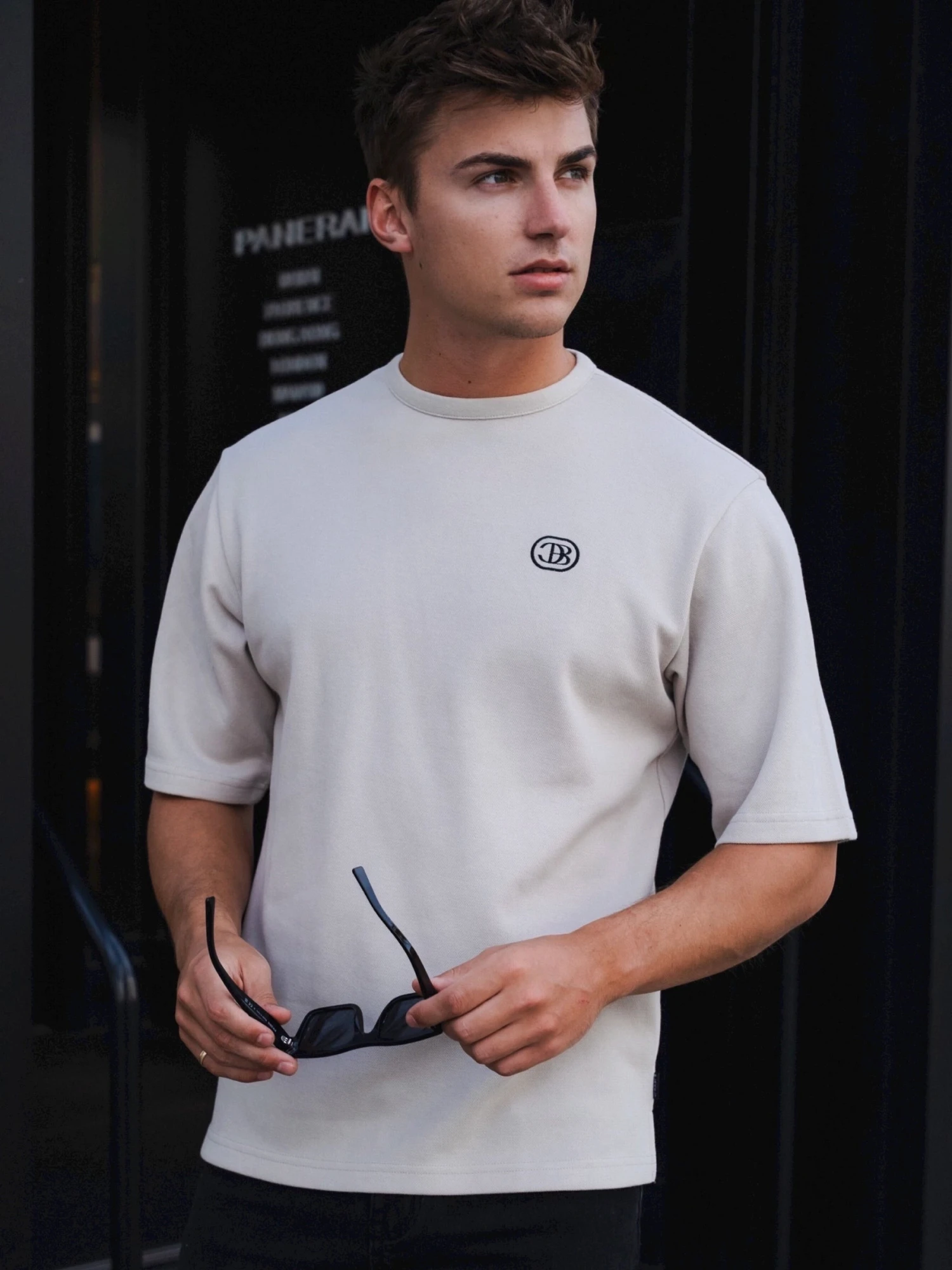Icon Oversized T-Shirt - Light Grey 6 Icon Oversized T-Shirt - Light Grey - Image 6