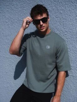 Icon Oversized T-Shirt - Khaki Green