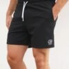 Initial Swim Shorts - Black -Blakely Clothing Store 2805CBlackLEADD