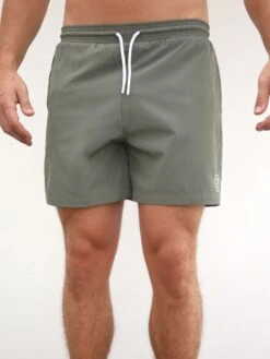 Initial Swim Shorts - Olive -Blakely Clothing Store 2805COlive 04D