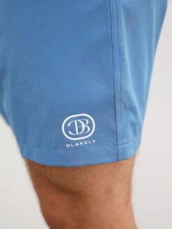 Initial Swim Shorts - Light Blue 11 Initial Swim Shorts - Light Blue -Blakely Clothing Store 2805CSlateBlue 01D