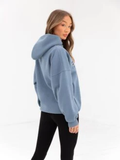 Varsity Oversized Hoodie - Blue -Blakely Clothing Store 2829VARW BlueD 3