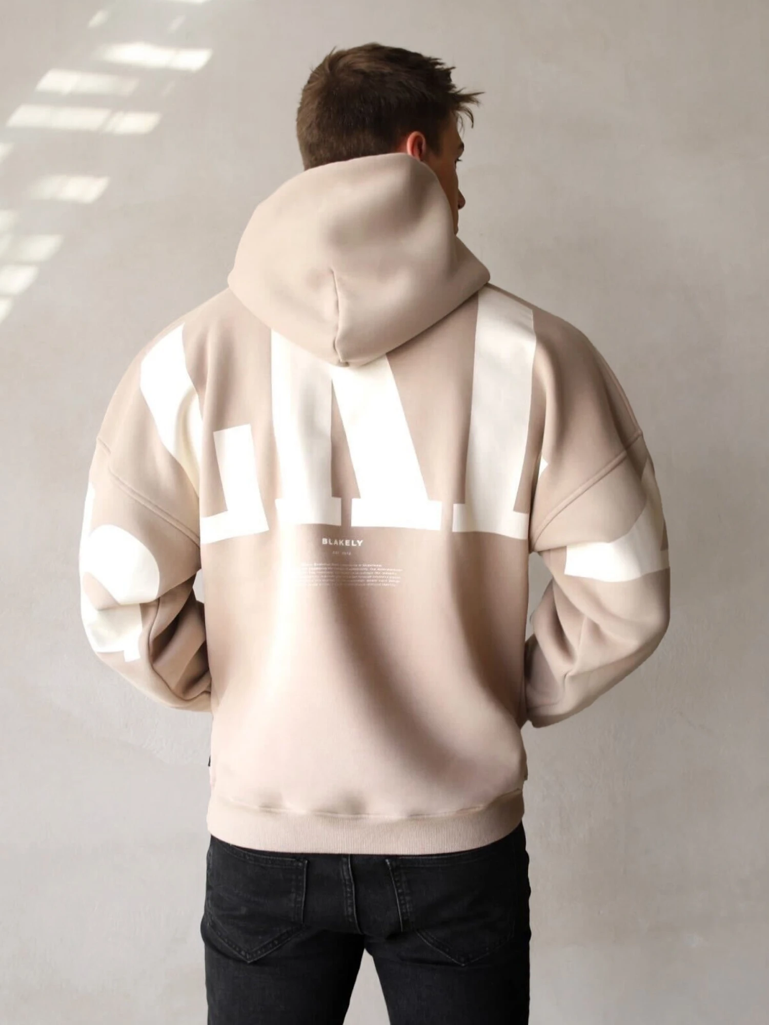BLKLY Relaxed Hoodie - Tan 1 BLKLY Relaxed Hoodie - Tan