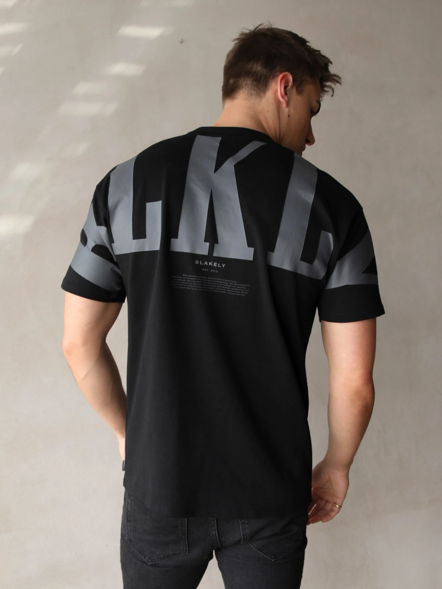 BLKLY Relaxed T-Shirt - Black 5 BLKLY Relaxed T-Shirt - Black - Image 5
