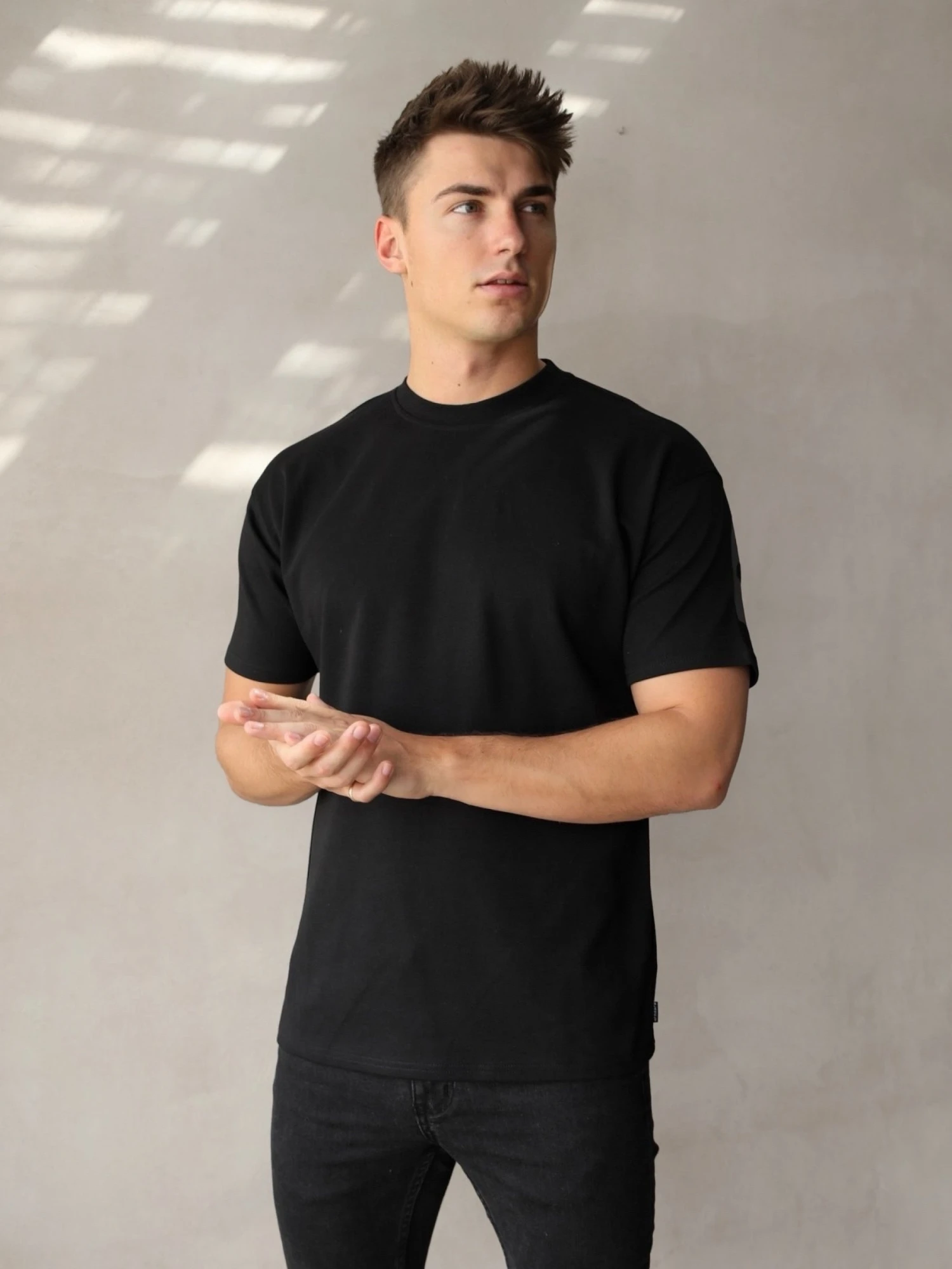 BLKLY Relaxed T-Shirt - Black 2 BLKLY Relaxed T-Shirt - Black - Image 2