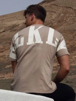 BLKLY Relaxed T-Shirt - Tan -Blakely Clothing Store 2837Sandbrand1D
