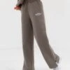Varsity Wide Leg Sweatpants - Safari Green -Blakely Clothing Store 2848VARW D