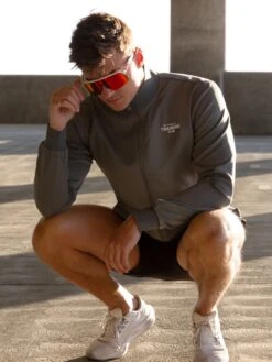 Full Zip Training Jacket - Charcoal -Blakely Clothing Store 2890GreyD 23