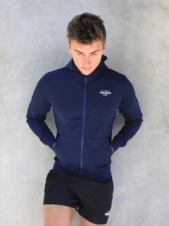 Full Zip Training Hoodie - Navy -Blakely Clothing Store 2891Navy 03D