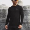 Long Sleeve Training T-Shirt - Black -Blakely Clothing Store 2896TrainingClubT ShirtBlack