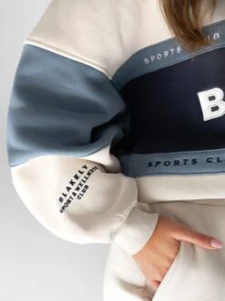 Alpine Oversized Jumper - Navy/Chalk 11 Alpine Oversized Jumper - Navy/Chalk -Blakely Clothing Store 2923LightBlue 04D