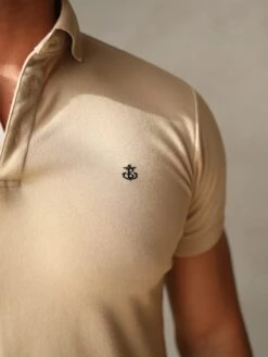 Sorrento Polo Shirt - Sand -Blakely Clothing Store 2930Tan 07D