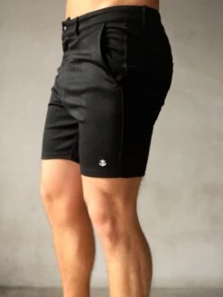 Sorrento Shorts - Black -Blakely Clothing Store 2931Black 03D