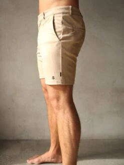 Sorrento Shorts - Sand -Blakely Clothing Store 2931Tan 03D