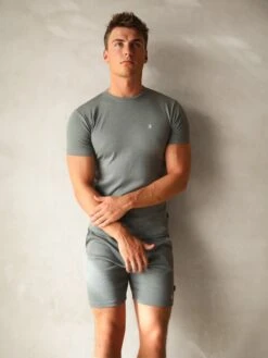 Sorrento T-Shirt - Marl Blue -Blakely Clothing Store 2932MarlBlue 05D