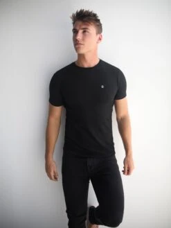 Pirlo T-Shirt - Black -Blakely Clothing Store 2941Black 01D