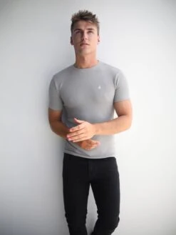 Pirlo T-Shirt - Grey -Blakely Clothing Store 2941Grey 03D