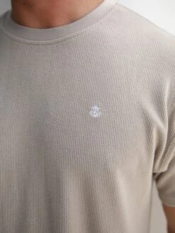 Matteo Relaxed T-Shirt - Tan -Blakely Clothing Store 2942Tan 02D