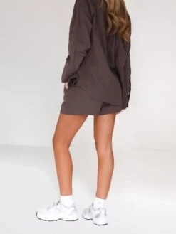 Camilla Shorts - Mocha 10 Camilla Shorts - Mocha -Blakely Clothing Store 2968Brown 04D