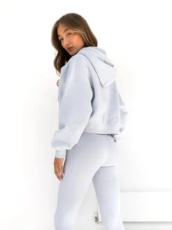 Blakely Full Zip Hoodie - Pale Blue -Blakely Clothing Store 2991BLUE02D