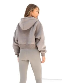 Blakely Full Zip Hoodie - Neutral Grey -Blakely Clothing Store 2991GREY03D