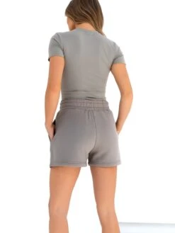 Lucia Baby Tee - Neutral Grey -Blakely Clothing Store 2995NEUTRALGREY02D