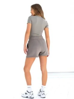 Lucia Baby Tee - Neutral Grey -Blakely Clothing Store 2995NEUTRALGREY05D