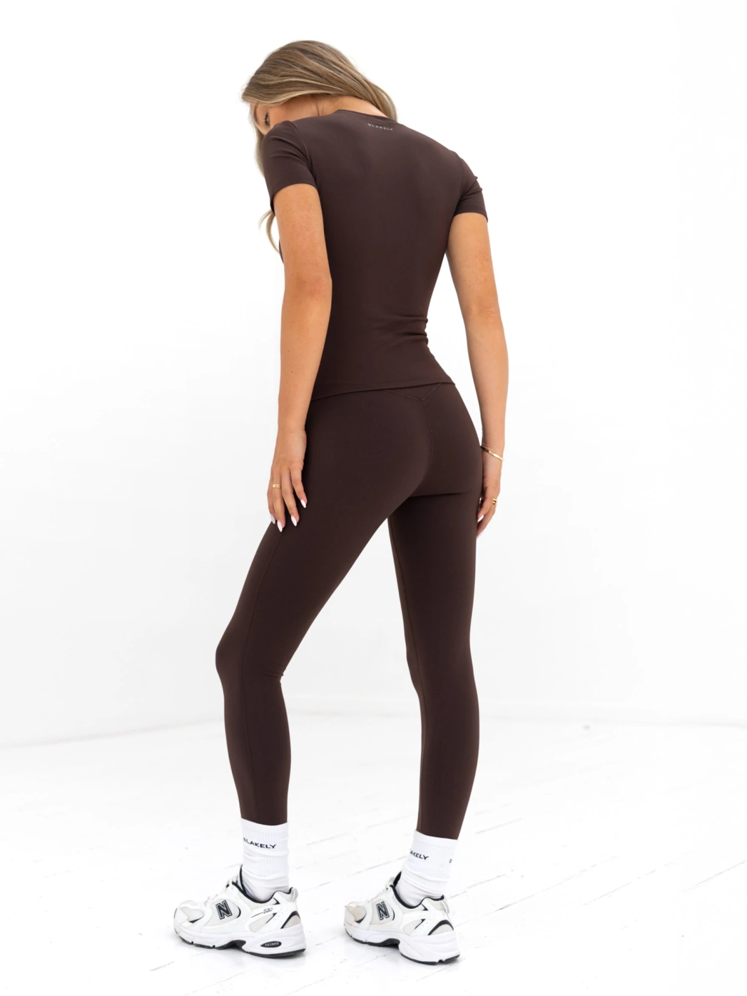 Lucia Baby Tee - Coffee Bean 4 Lucia Baby Tee - Coffee Bean - Image 4