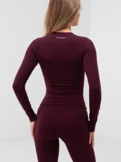 Apex Pro Long Sleeve Top - Deep Burgundy 11 Apex Pro Long Sleeve Top - Deep Burgundy -Blakely Clothing Store 3001Burgundy 05D