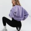 Embroidered Isabel Oversized Jumper - Lilac -Blakely Clothing Store 3039TLILACLEADD