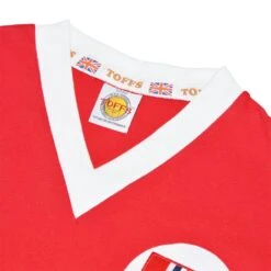 Norway 1960s Kids Retro Football Shirt - Heavyweight Cotton -Blakely Clothing Store 3055 1 1