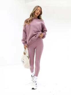 Active Studios Oversized Jumper - Dusty Pink 9 Active Studios Oversized Jumper - Dusty Pink -Blakely Clothing Store 3057ADUSTYPINK02D