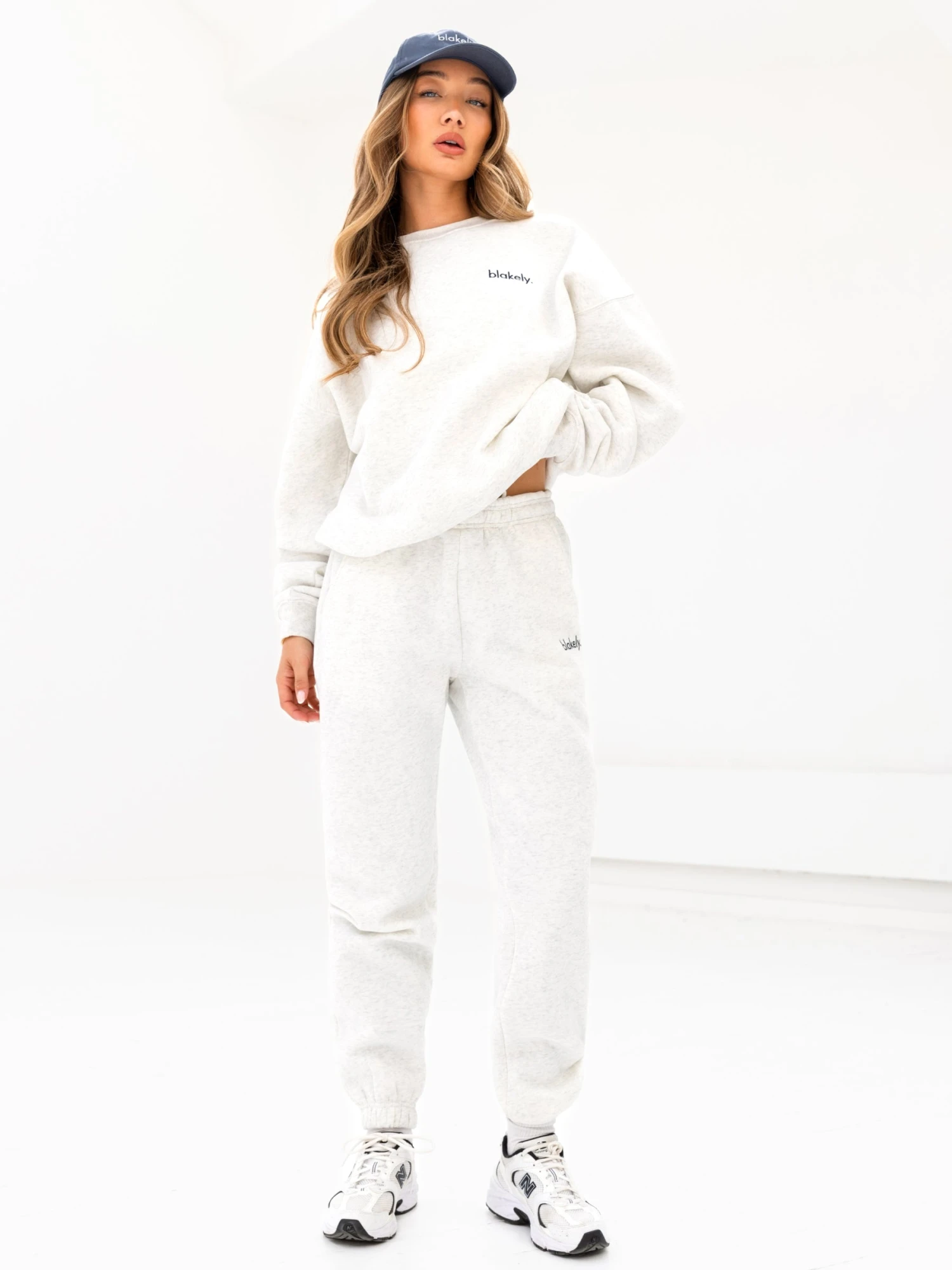Sami Sweatpants - Marl White 3 Sami Sweatpants - Marl White - Image 3