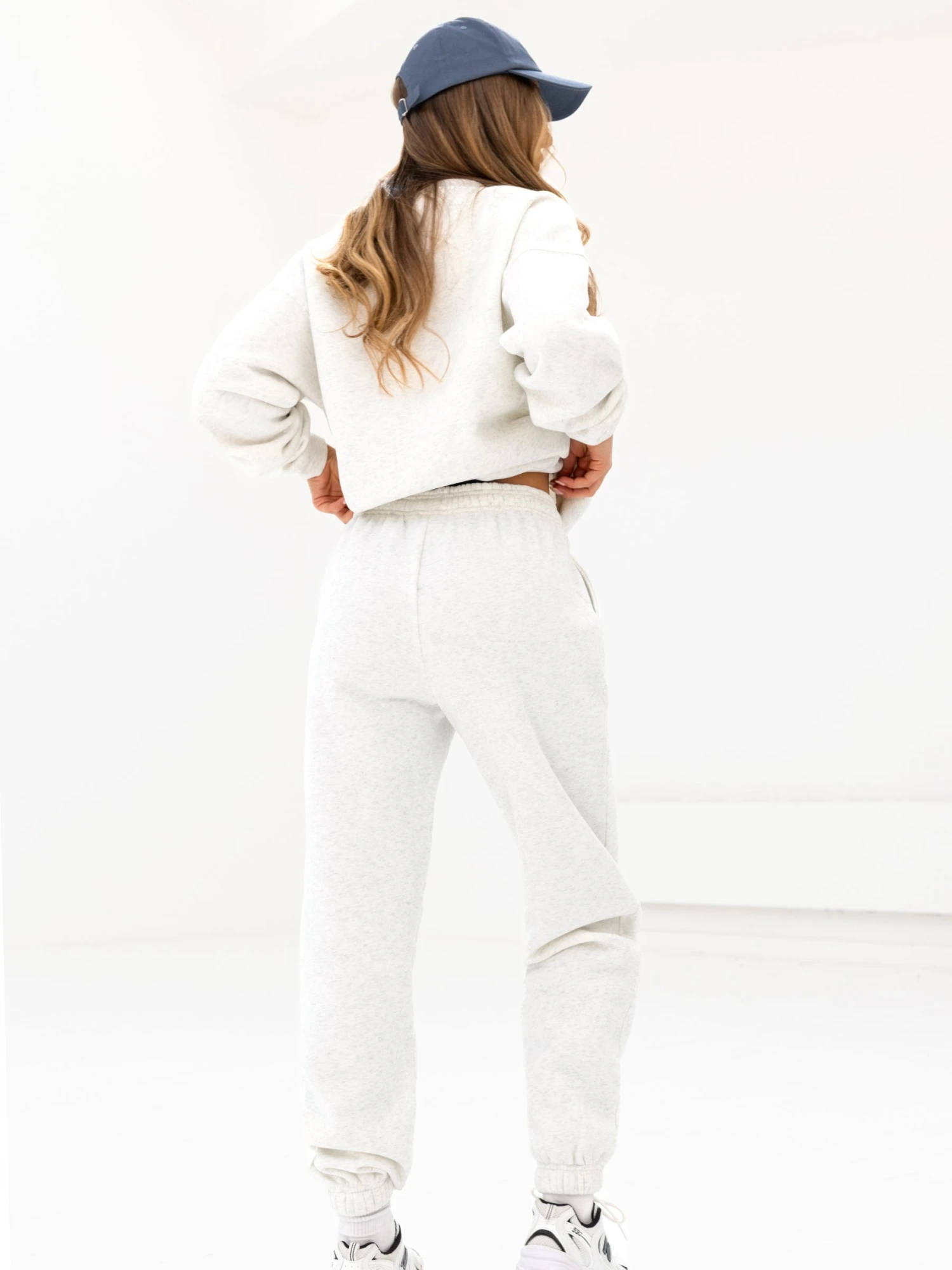 Sami Sweatpants - Marl White 4 Sami Sweatpants - Marl White - Image 4