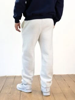 Italic Linear Relaxed Sweatpants - Marl White -Blakely Clothing Store 3079IMARLWHITEVERTICAL01D