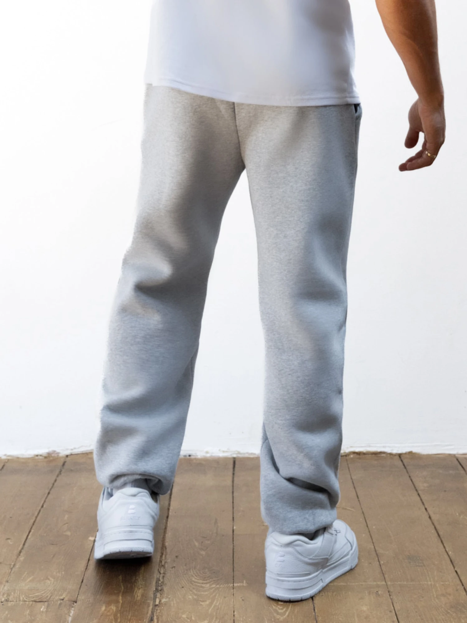 Legacy Relaxed Sweatpants - Marl Grey 6 Legacy Relaxed Sweatpants - Marl Grey - Image 6