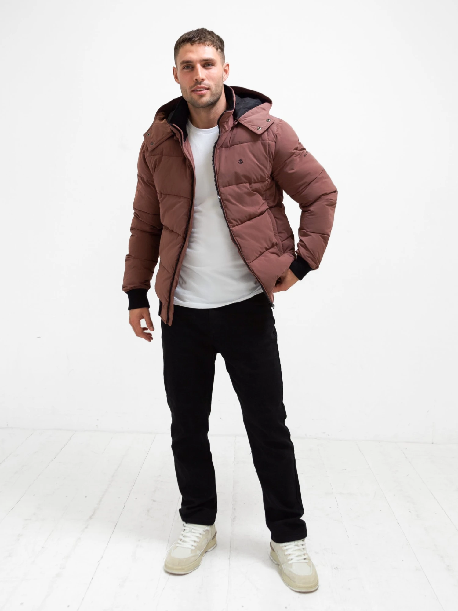Ultimate Puffer Coat - Burgundy 2 Ultimate Puffer Coat - Burgundy - Image 2