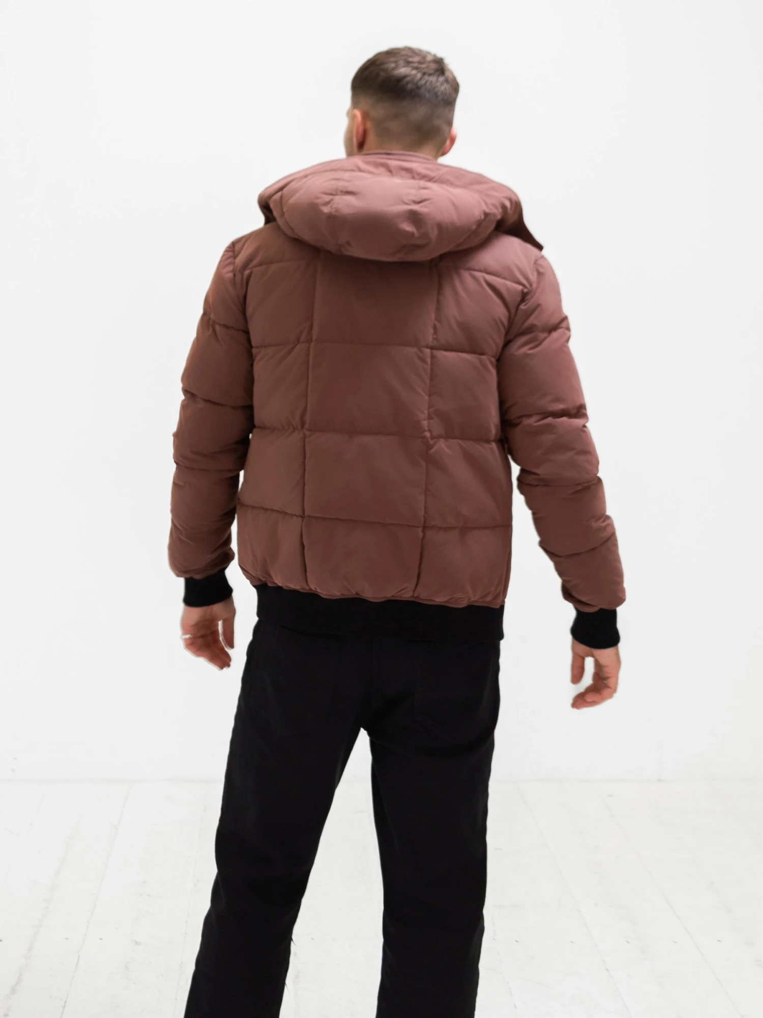 Ultimate Puffer Coat - Burgundy 4 Ultimate Puffer Coat - Burgundy - Image 4