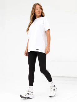 Olivia Oversized T-Shirt - White 11 Olivia Oversized T-Shirt - White -Blakely Clothing Store 3124WHITED