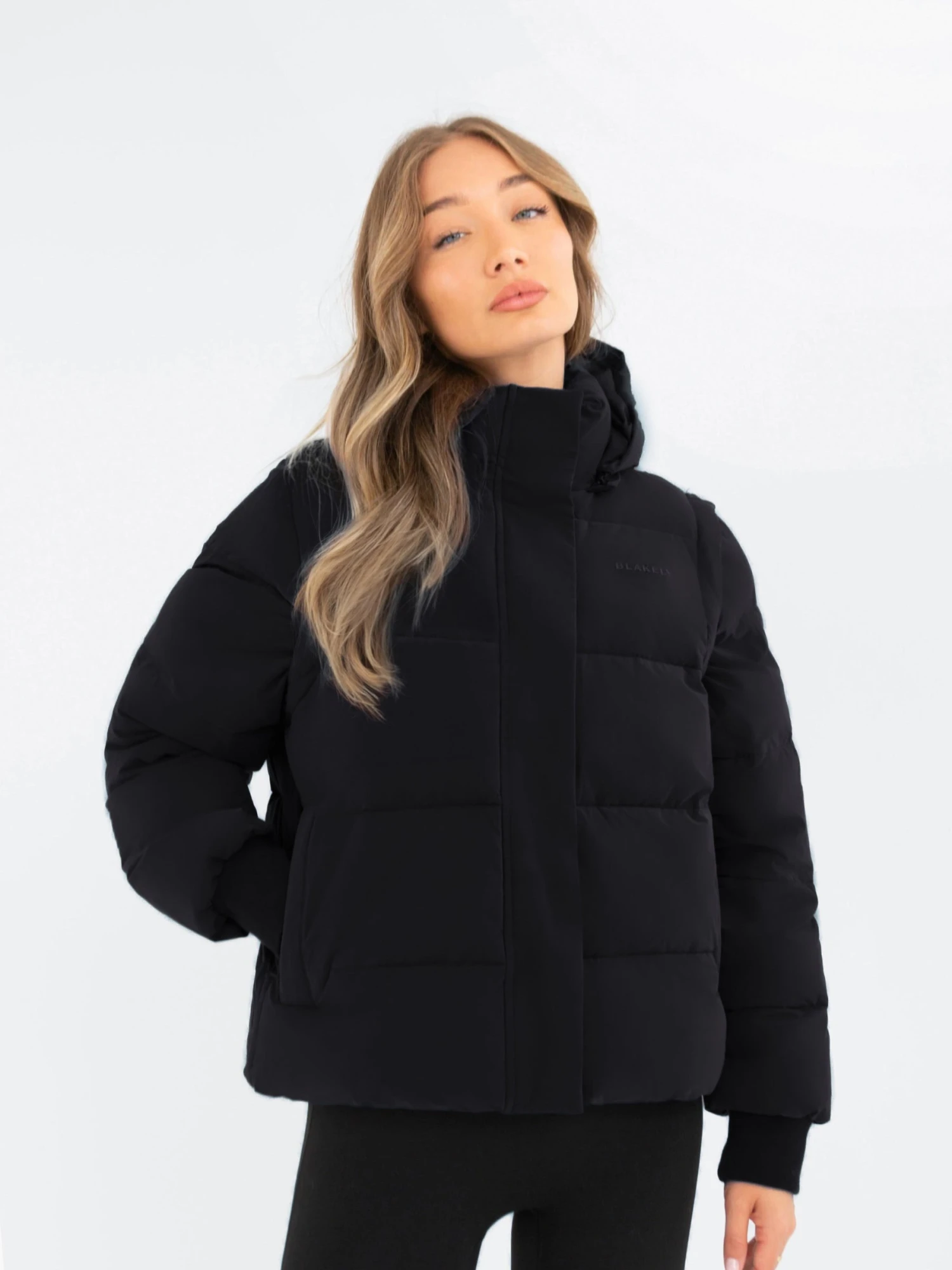 Multiway Puffer Coat 2 - Black 1 Multiway Puffer Coat 2 - Black