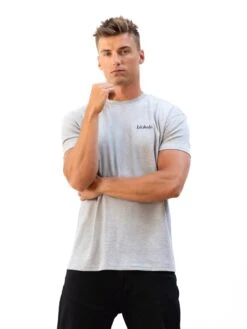 Sami Relaxed T-Shirt - Marl Grey 7 Sami Relaxed T-Shirt - Marl Grey -Blakely Clothing Store 3125IMMARLGREYD