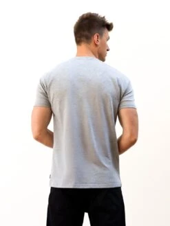 Sami Relaxed T-Shirt - Marl Grey 11 Sami Relaxed T-Shirt - Marl Grey -Blakely Clothing Store 3125IMMARLGREYD 4