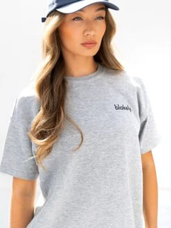 Sami Oversized T-Shirt - Marl Grey -Blakely Clothing Store 3125IWMARLGREYD 2