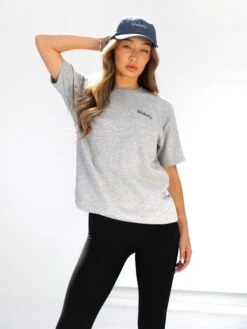 Sami Oversized T-Shirt - Marl Grey -Blakely Clothing Store 3125IWMARLGREYD 3