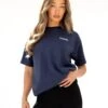 Sami Oversized T-Shirt - True Navy -Blakely Clothing Store 3125IWTRUENAVYLEADD